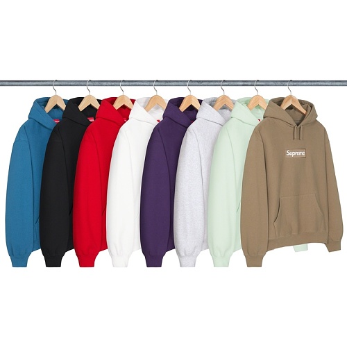 Bandao-660420029 Box Logo Hooded Sweatshirt S-Xl