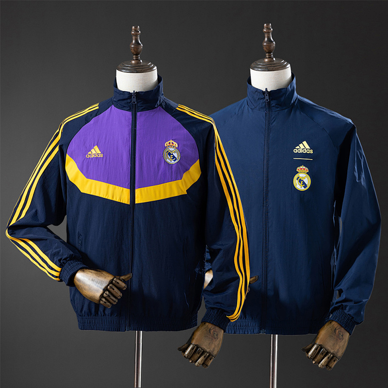 Wanban-25 26 Real Madrid Trench Coat Reversible S-3XL