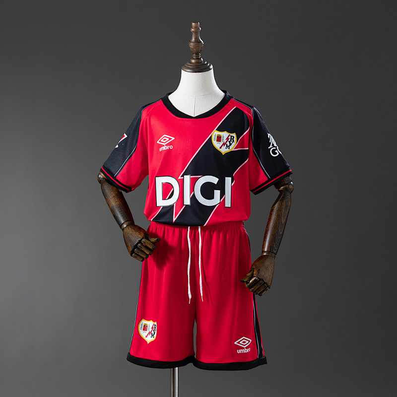 Wanban-Rayo Vallecano 25 26 Away Game Kids Size 16-28