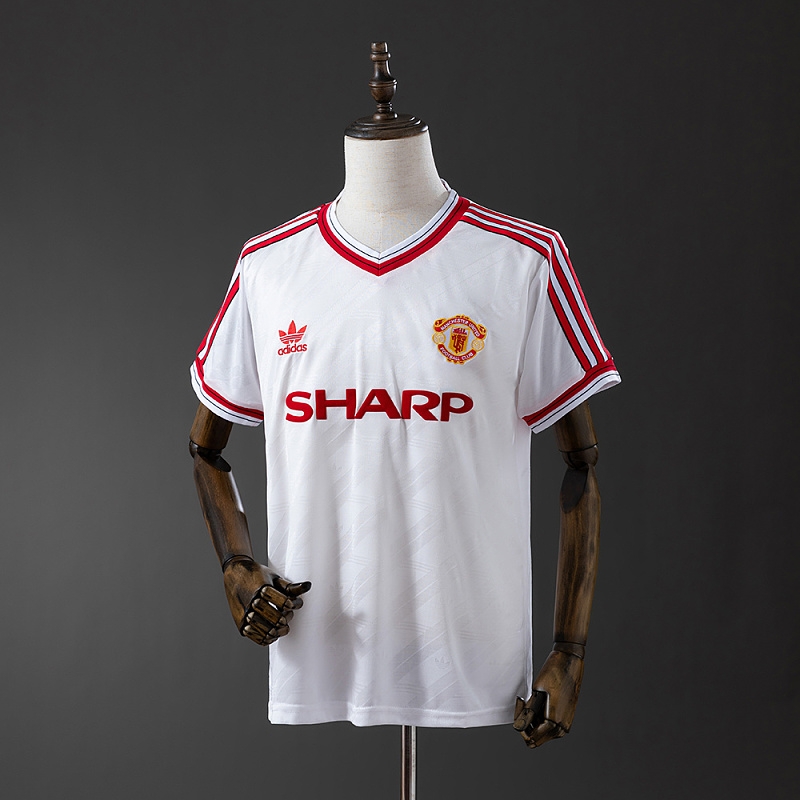 Wanban-M-U 88 Away Retro Jersey S-Xxl