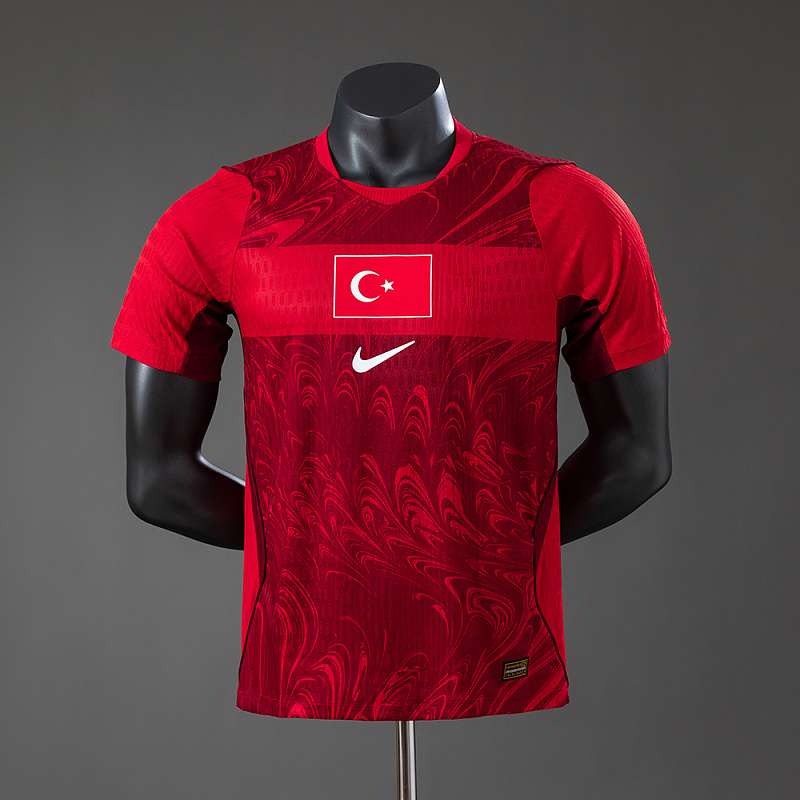 Turkiye Home Player Version Jersey S-2XL