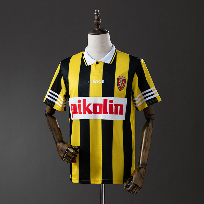 Wanban-Zaragoza 95 96 Second Away Retro Jersey S-Xxl