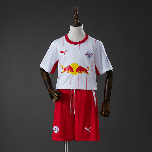 Wanban-RB Leipzig 26 27 Home Kids Kit Jersey Size 16-28