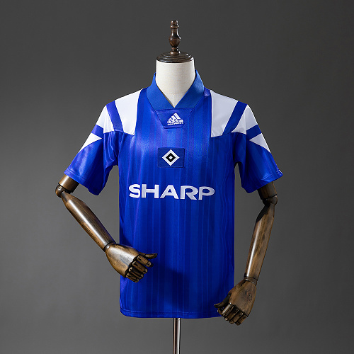 Wanban Hamburg 92 93 Home Retro Jersey S-Xxl