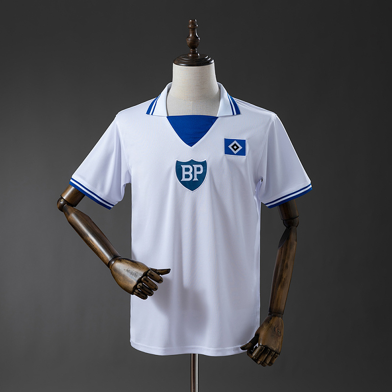 Wanban Hamburger SV 79 80 Home Retro Jersey S-Xxl