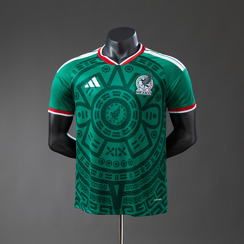 Wanban-Mexico Home Player Version Jersey S-4XL