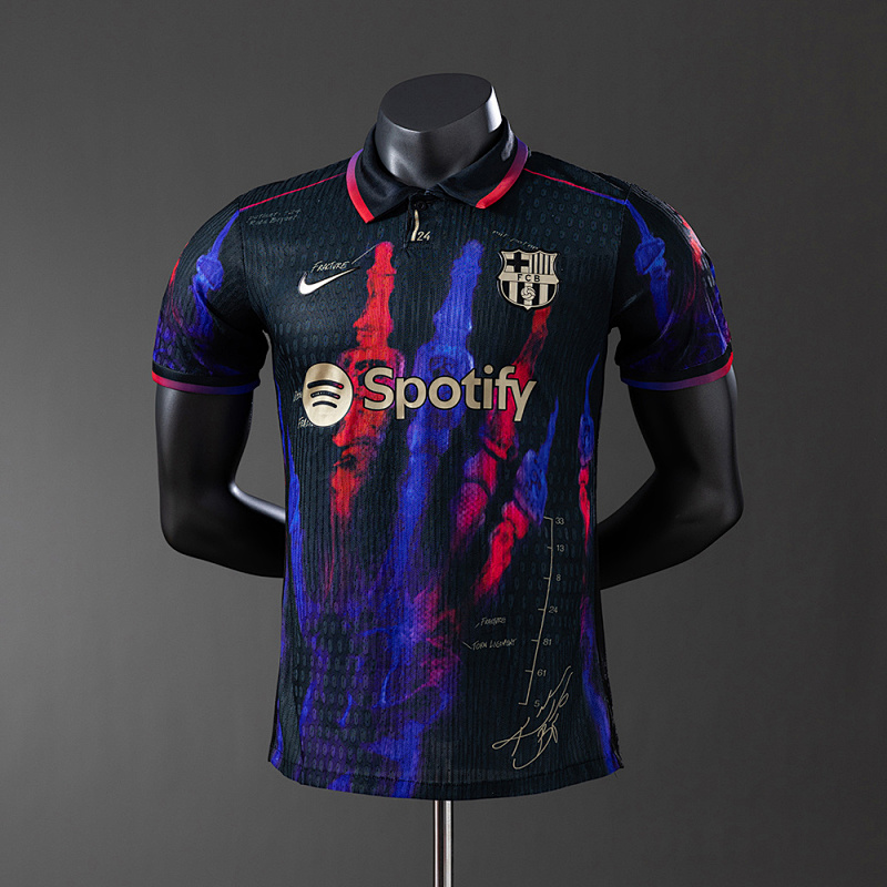 Wanban-Barcelona 25 26 Black-Special Edition Player Version Jersey S-3XL