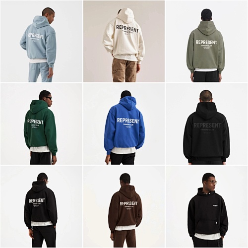 Represent Owners Club Hoodie Vintage Logo S M L XL