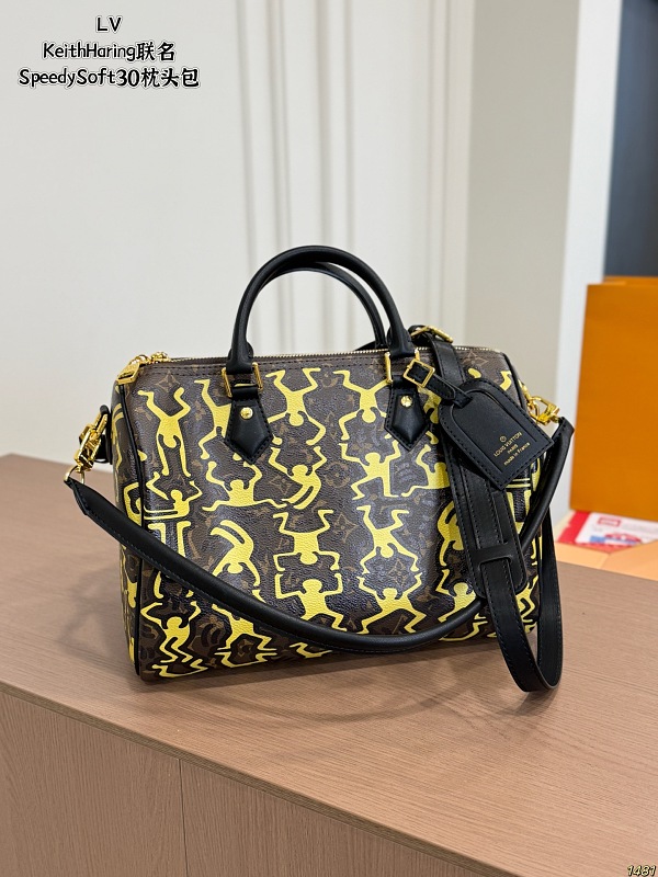Louis Vuitton Xinxin LV Speedy Soft 30 21cm
