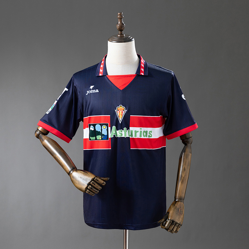 Wanban-Sporting De Gijon 96 97 Third Away Jesery S-Xxl