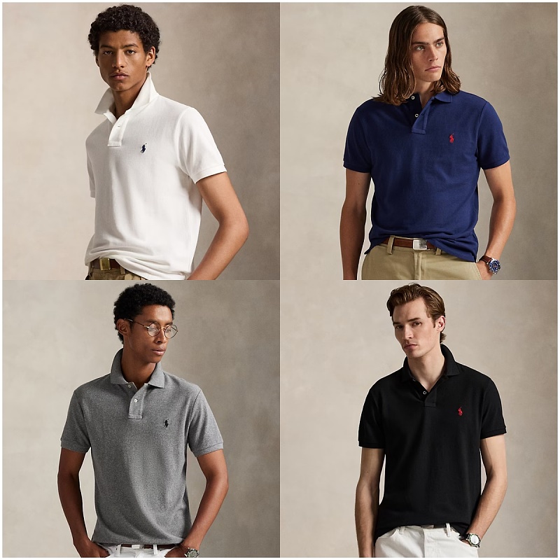 Um-660716423 The Iconic Custom Slim Fit Mesh Polo