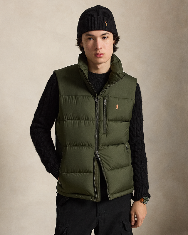 Lili-Gorham Vest Goose Down Polo