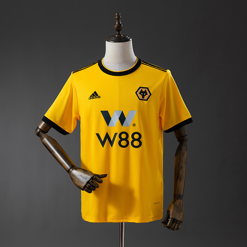 Wanban-Wolves 18 19 Home Retro Jersey S-Xxl