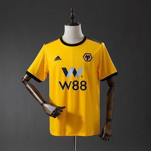 Wanban-Wolves 18 19 Home Retro Jersey S-Xxl