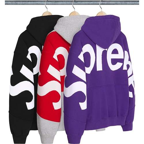 RR Big Logo Jacquard Hooded Sweatshirt
