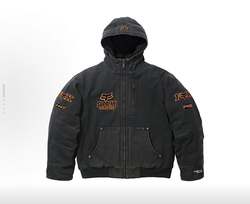 Ayun-660122180 Supreme Fox Racing Hooded Work Jacket S-Xl