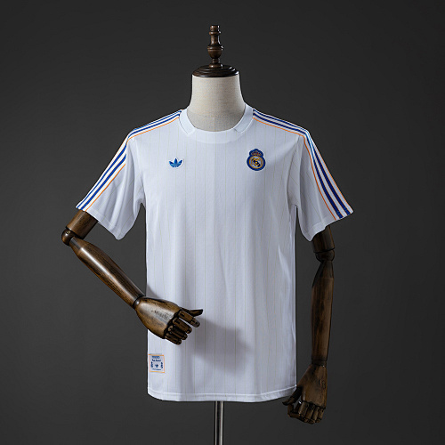Wanban-Real Madrid Terrace Icons T-Shirt White Blue S-Xxl