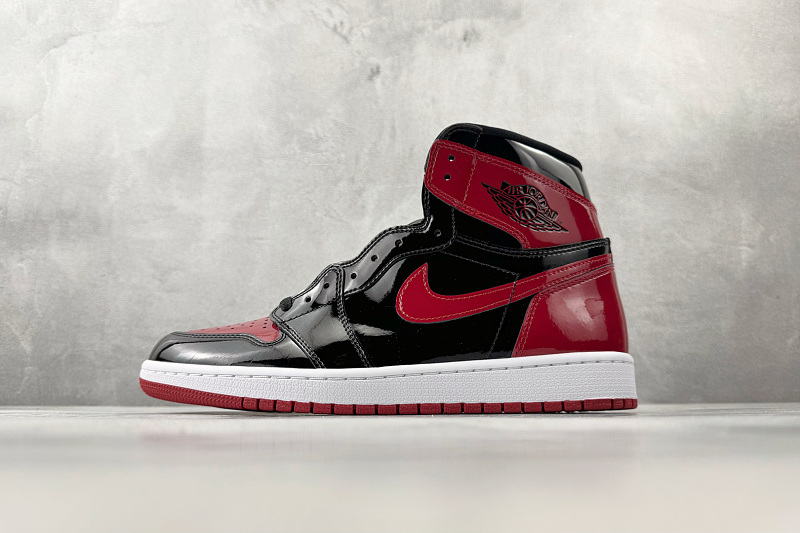 Zhenhui-Jordan Air Jordan 1 Retro High OG Patent Bred -555088-063