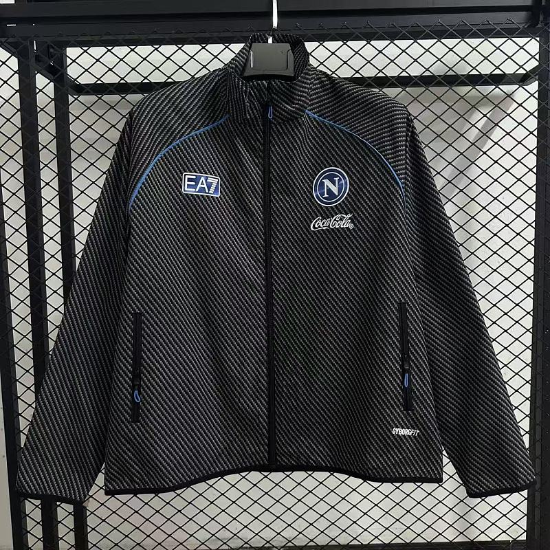 Wanban-25 26 Napoli Pad Printed Black Waterproof Windbreaker