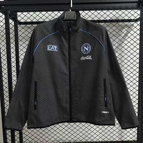 Wanban-25 26 Napoli Pad Printed Black Waterproof Windbreaker