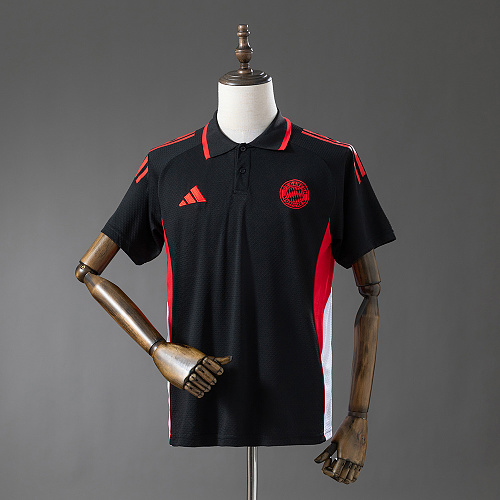 Wanban-Bayern Munich 25 26 POLO-Black S-Xxl
