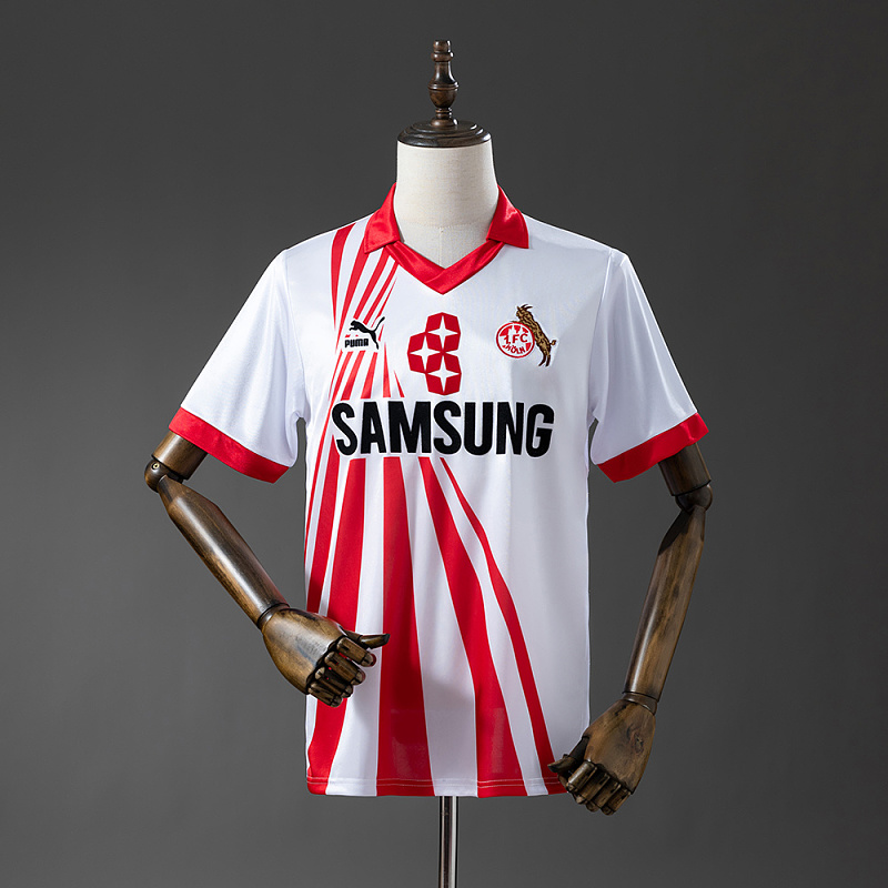 Wanban Köln 90 91 Home Retro Jersey S-Xxl
