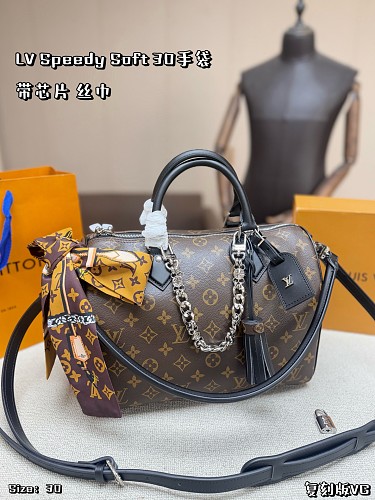 Louis Vuitton Xinxin LV Speedy Soft30 30 22cm