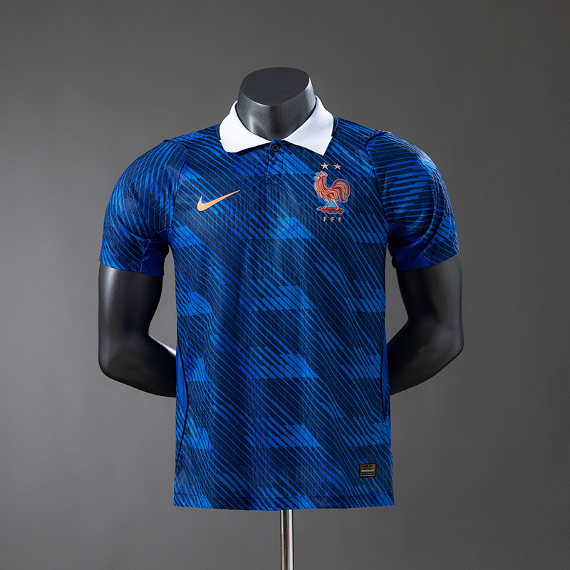 Wanban-France Home Player Version Jerseys S-4XL