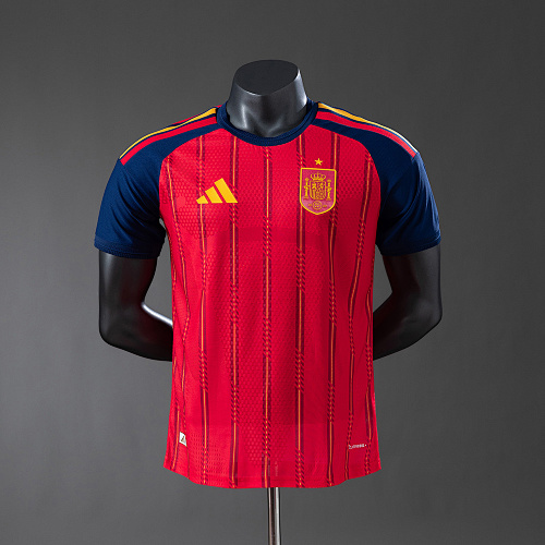 Wanban-Spain Home Player Version Jersey S-4XL