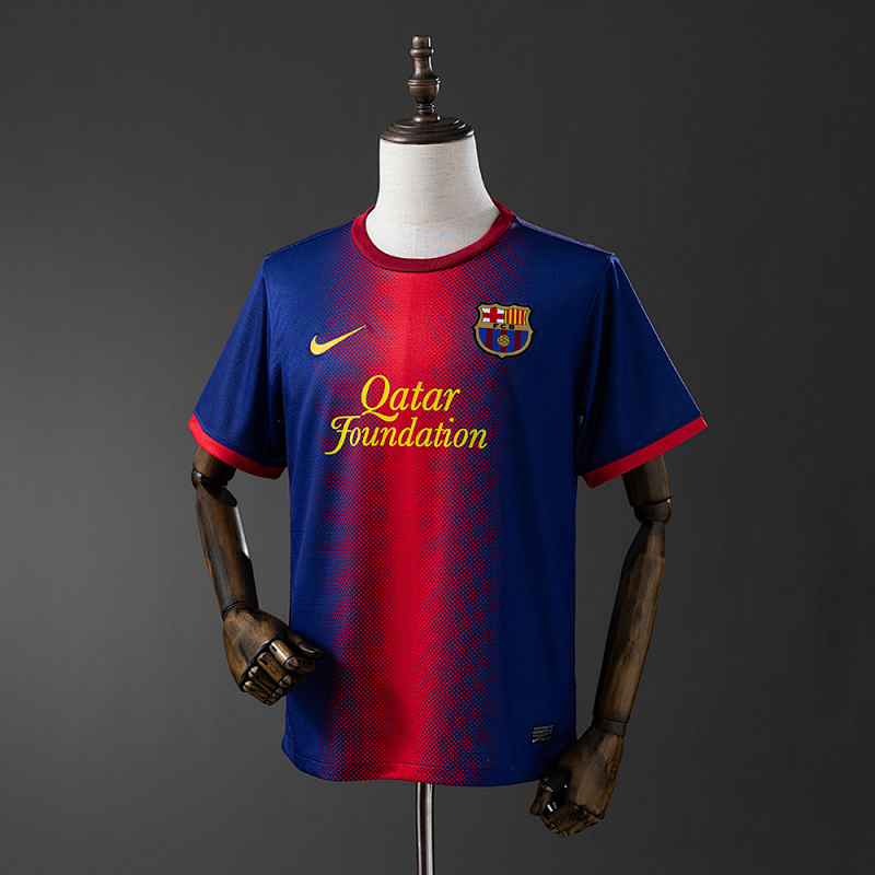 Wanban-Barcelona 12 13 Home Retro Jersey S-Xxl