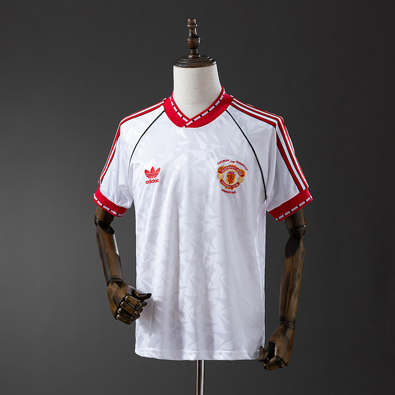 Wanban-M-U Away Retro Jersey S-4XL