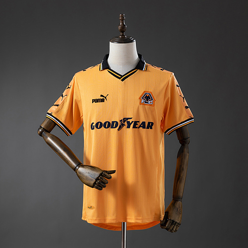 Wanban-Wolves 98 99 Home Retro Jersey S-Xxl