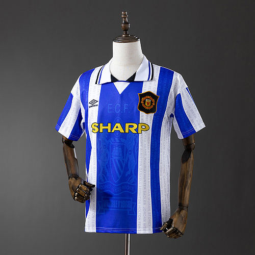 Wanban-M-U 96 2nd Away Retro Jersey S-Xxl