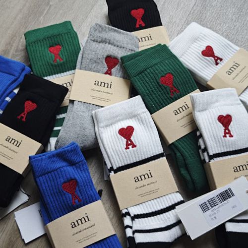Ami Yuandanwazi Socks Pure Cotton