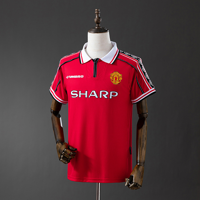 Wanban-Retro 98 99 M-U Home S-4XL