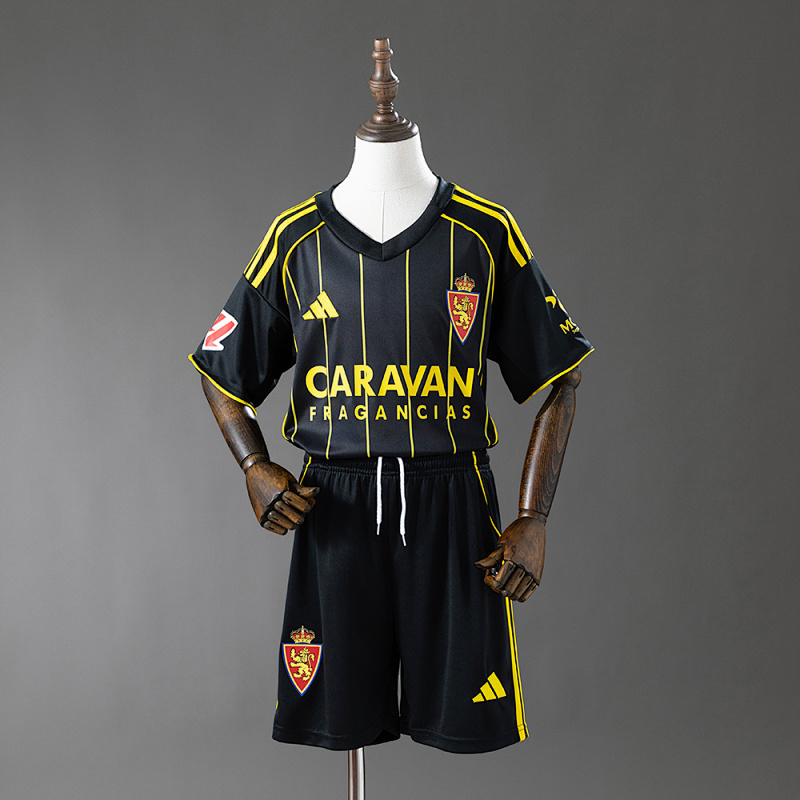 Wanban-Zaragoza 25 26 Away Kids Kit Jersey Size 16-28