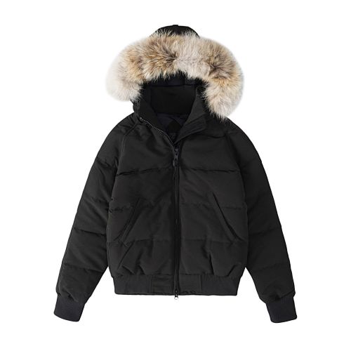 Savona Meimi-100907 -Savona Fur-trimmed Bomber Jacket Xs-xl