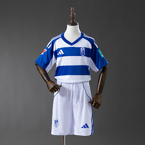 Wanban-Granada 25 26 Away Kids Kit Jersey Size 16-28