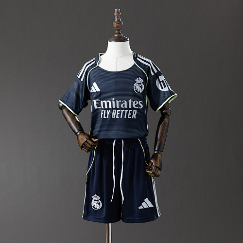 Wanban-Real Madrid 2 Away Kids Kit Jersey Size 16-28