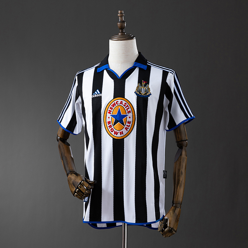 Wanban-Newcastle United 00 Home Retro Shirt S-Xxl