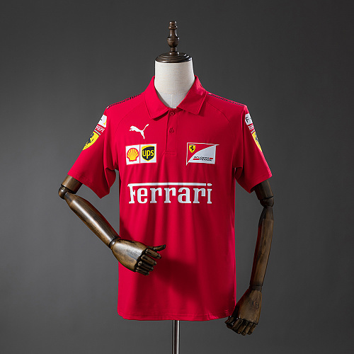 Wanban Scuderia Ferrari F1 Red Polo S-3XL