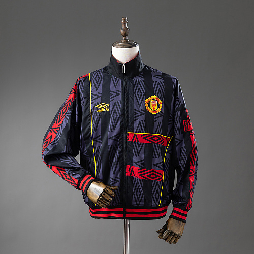 Wanban-M-U 92 94 Retro Windbreaker - Black S-Xxl