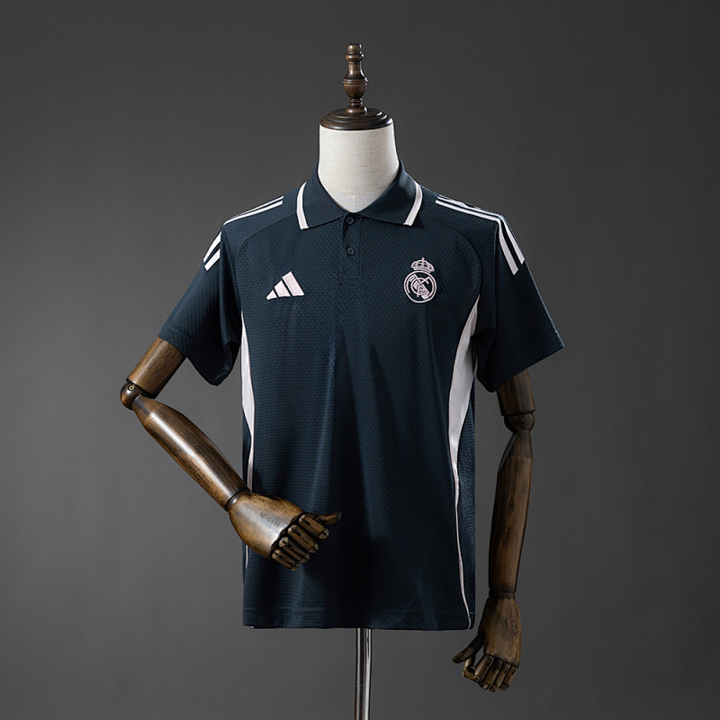 Wanban-Real Madrid 25 26 Polo - Black & Pink S-Xxl