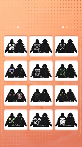 Off White Zip Hoodie