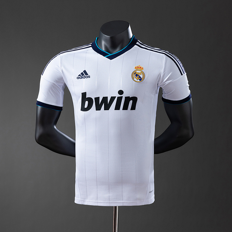 Wanban-Real Madrid 13 Home Retro Player Version Jersey S-3XL