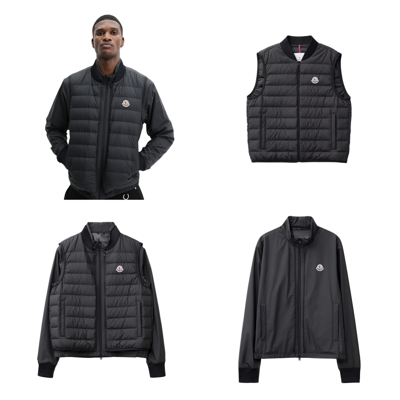 Jms-Verney 3-In-1 Short Down Jacket