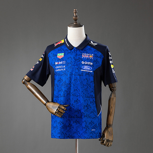 Wanban Oracle Red Bull Racing F1 Racing Suit Polo S-5XL