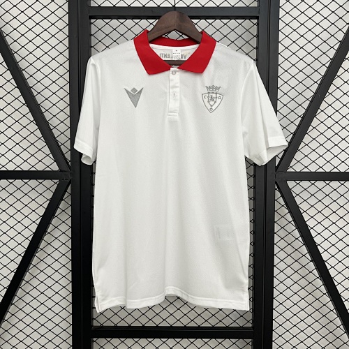 Wanban-25 26 Polo Osasuna White S-Xxl