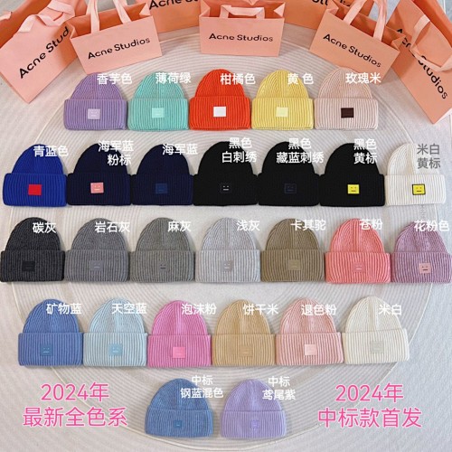 Acne Beanie Real Wool