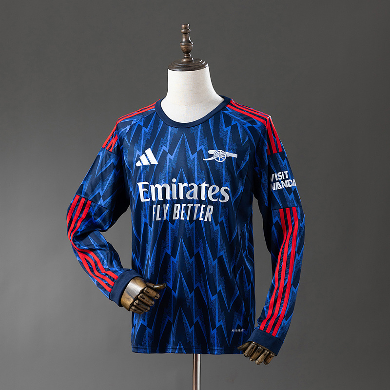 Wanban-Arsenal 25 26 Away Long Sleeve Jersey S-4XL